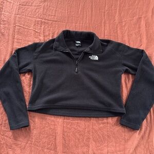 Small womens north face crop sweater